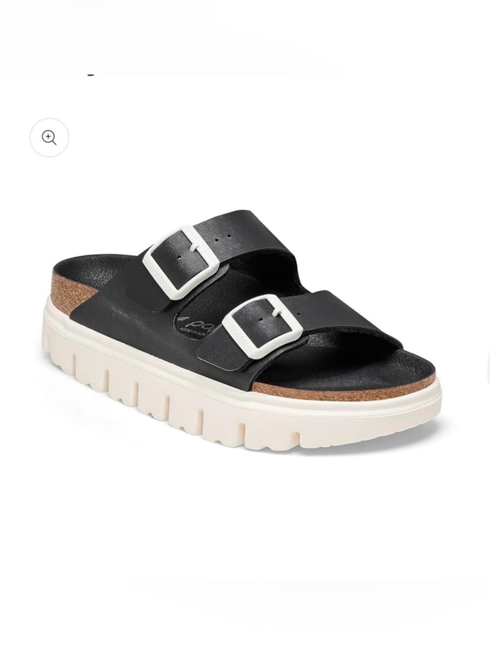 Birkenstock Papillio Arizona Black Platform Sandals- excellent condition